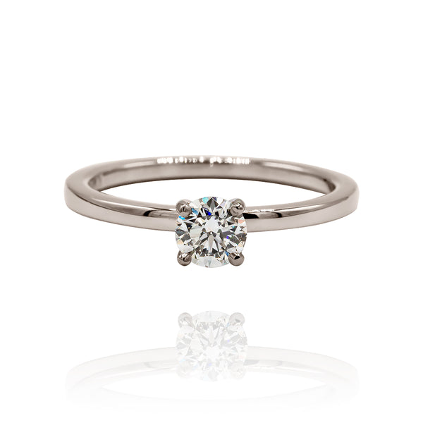 Edith Solitaire Engagement Ring