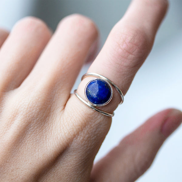Intuit Cabochon Ring (Double)